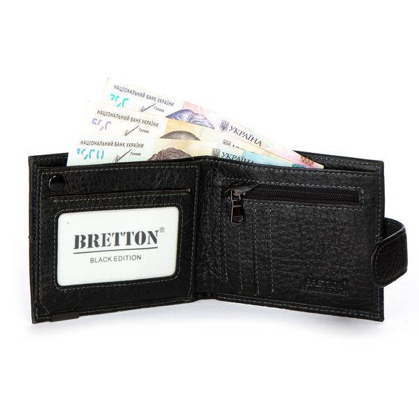 Гаманець шкіряний чоловічий Bretton 208V-L1 black Bretton 208V-L1 black фото